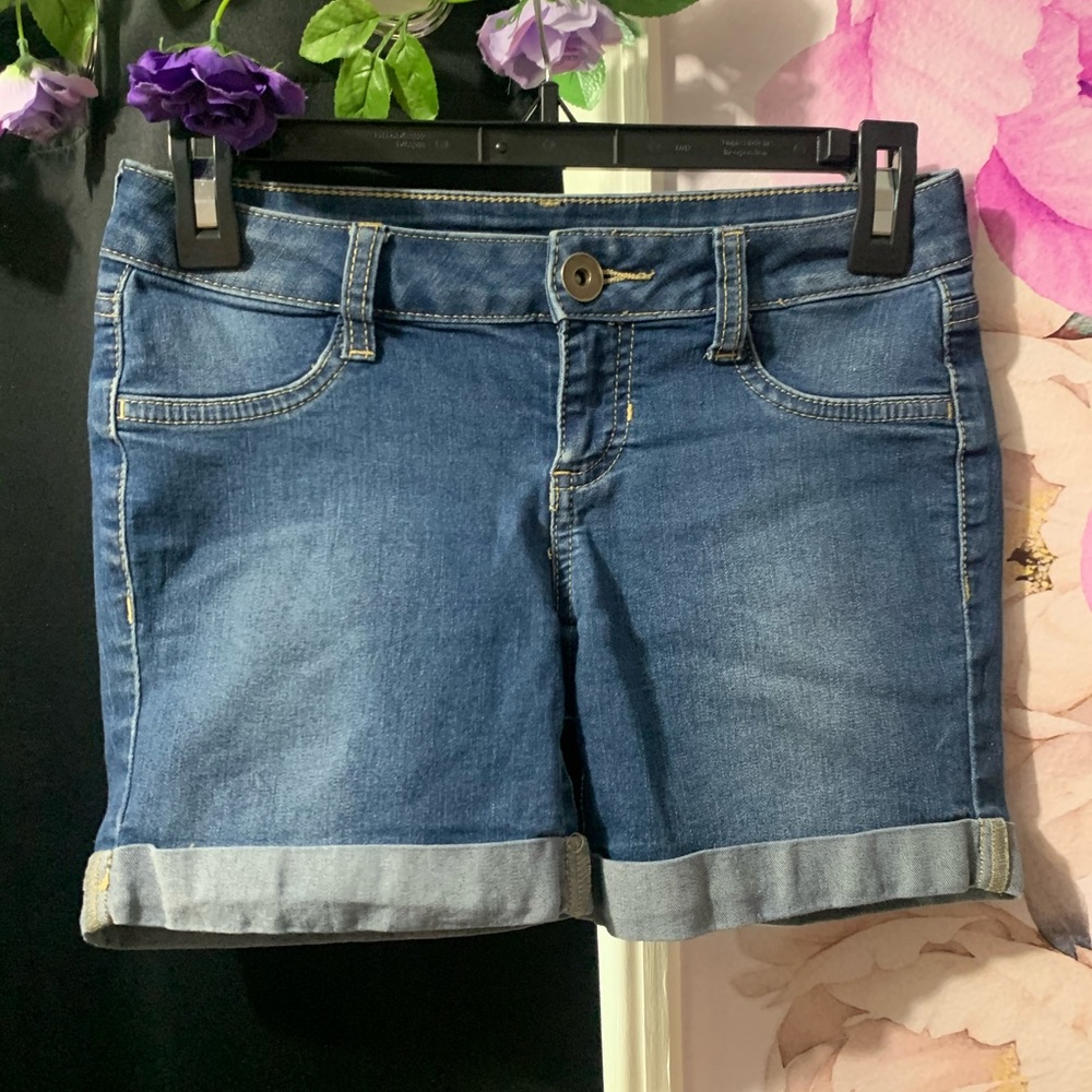 Blue shorts